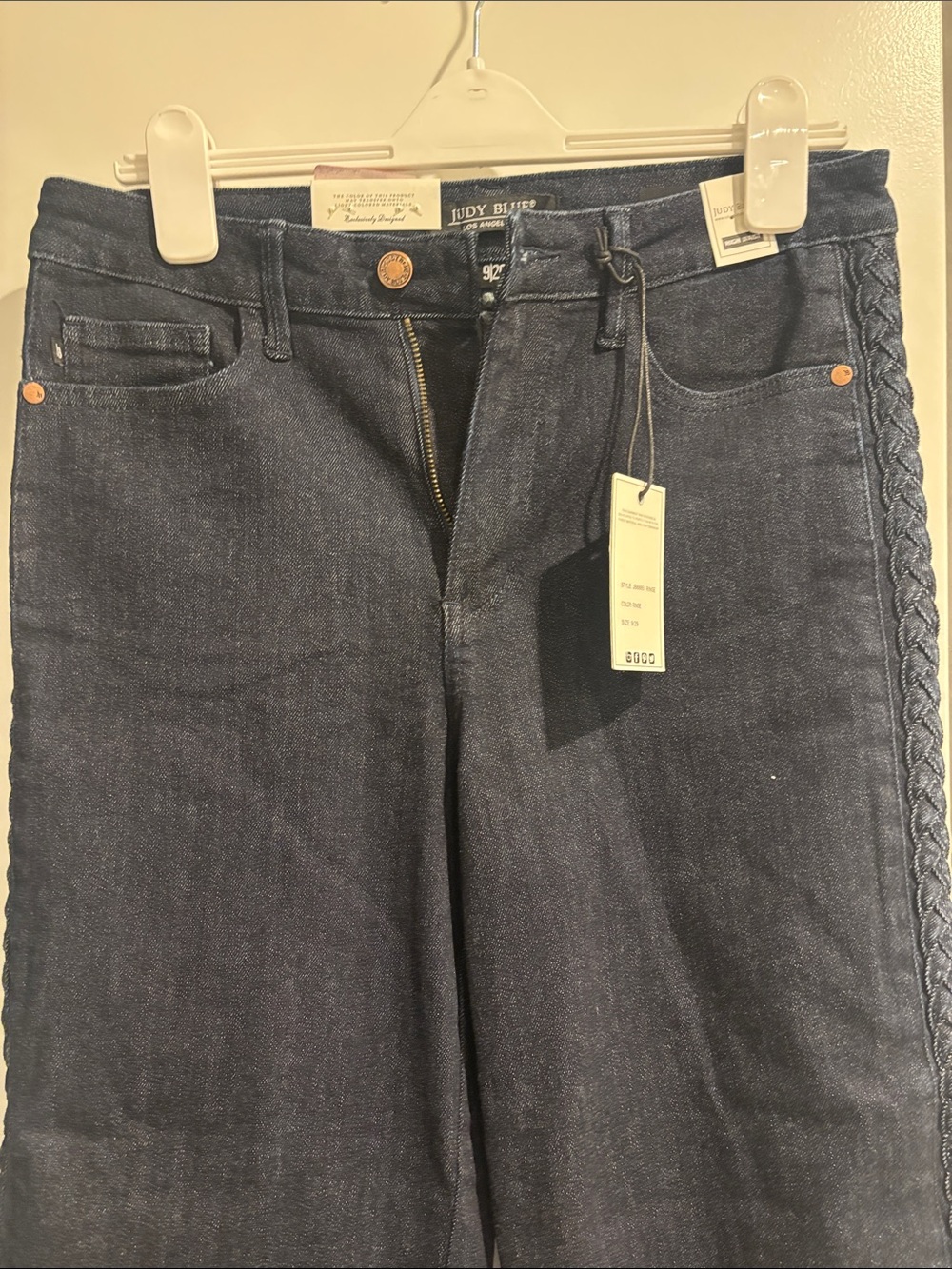 Judy Blue High Waist Wide Leg Cropped Jeans 9/29 - Picture 5 of 8